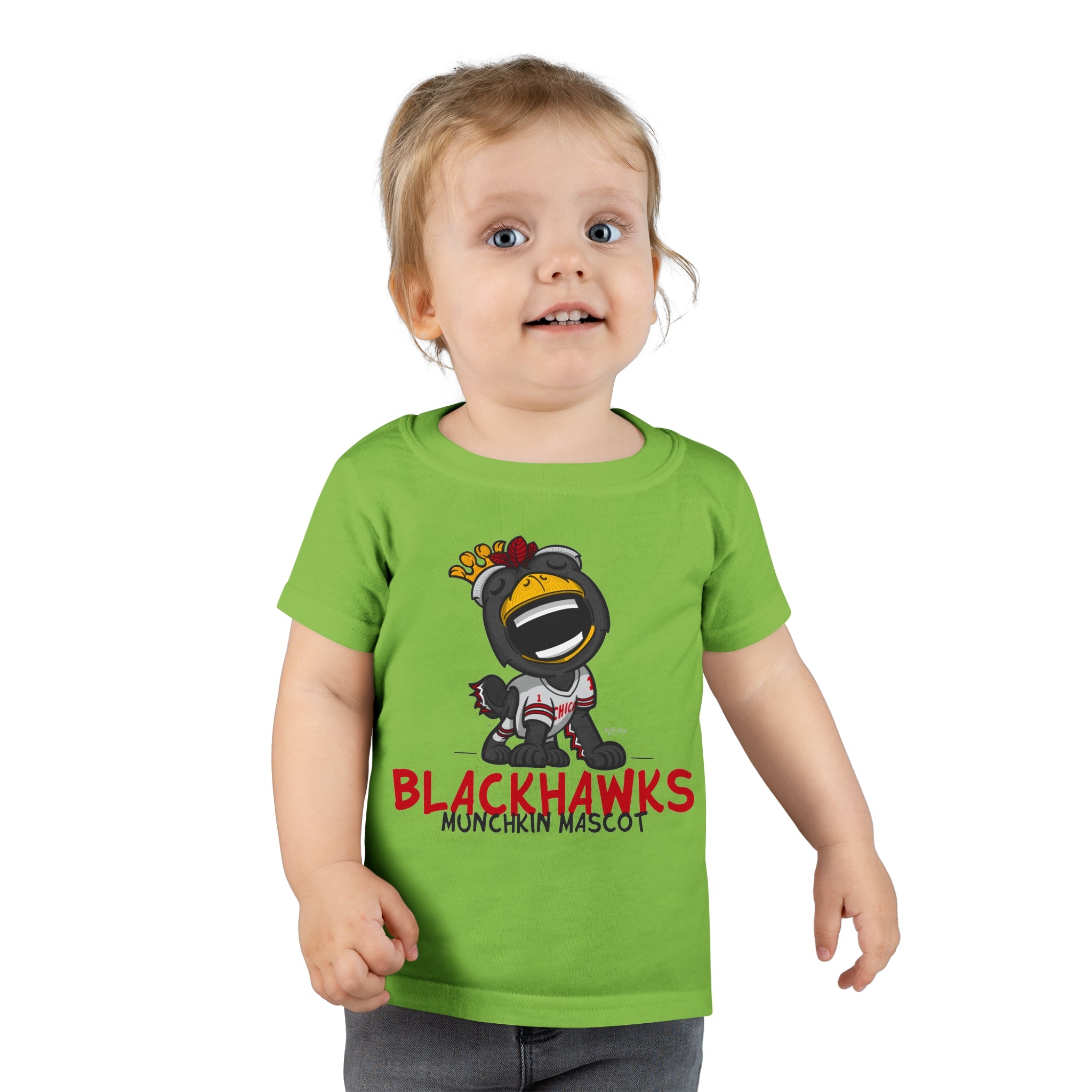 Toddler T-shirt - Munchkin Mascot - Lil' Tommy CHI Hockey