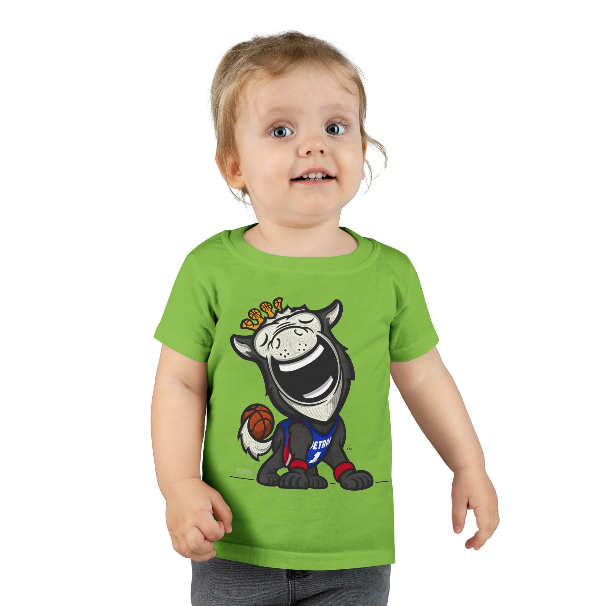 Toddler T-shirt - Away Jersey - Lil' Hooper DET Basketball