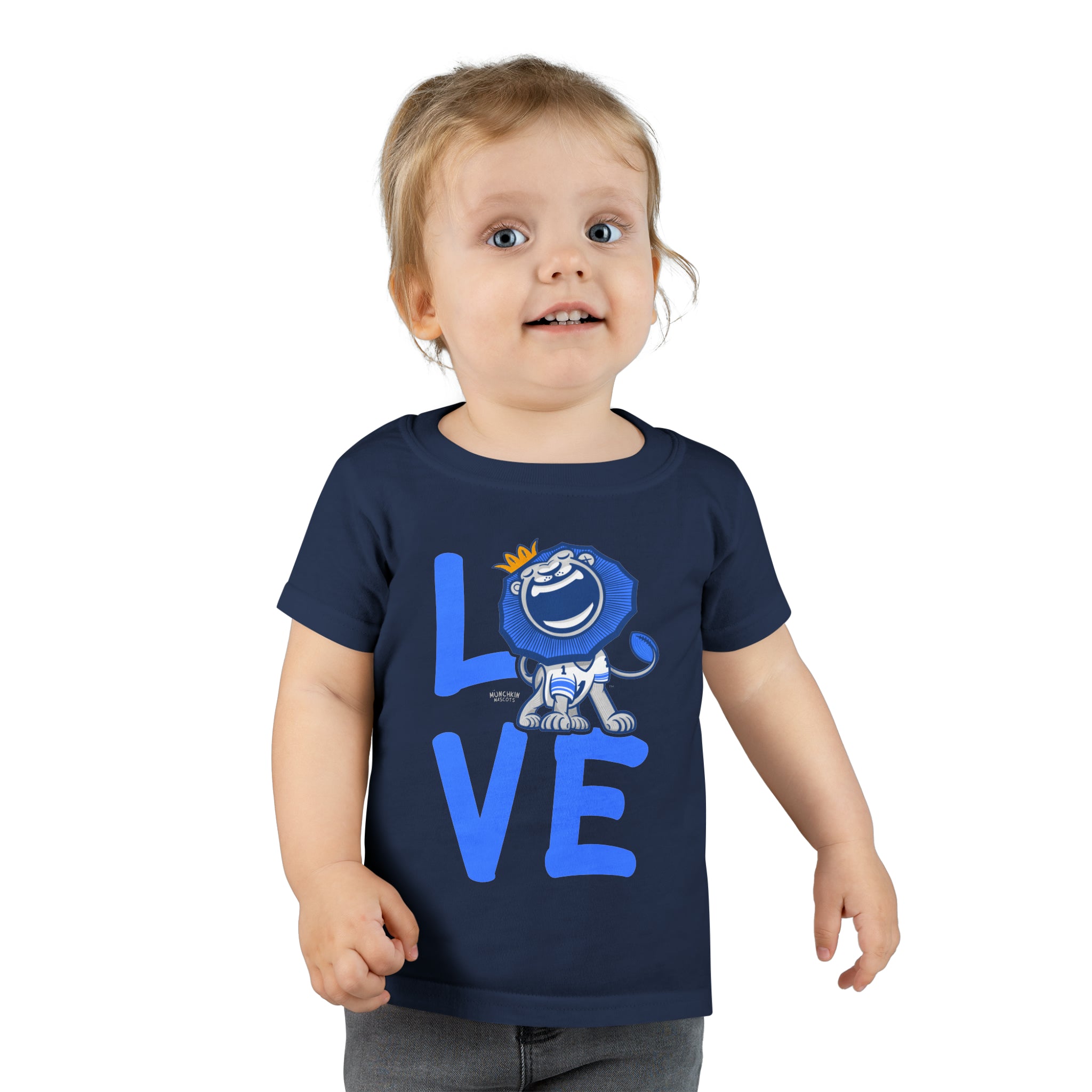 Toddler T-shirt - LOVE - Lil' Roary DET Football