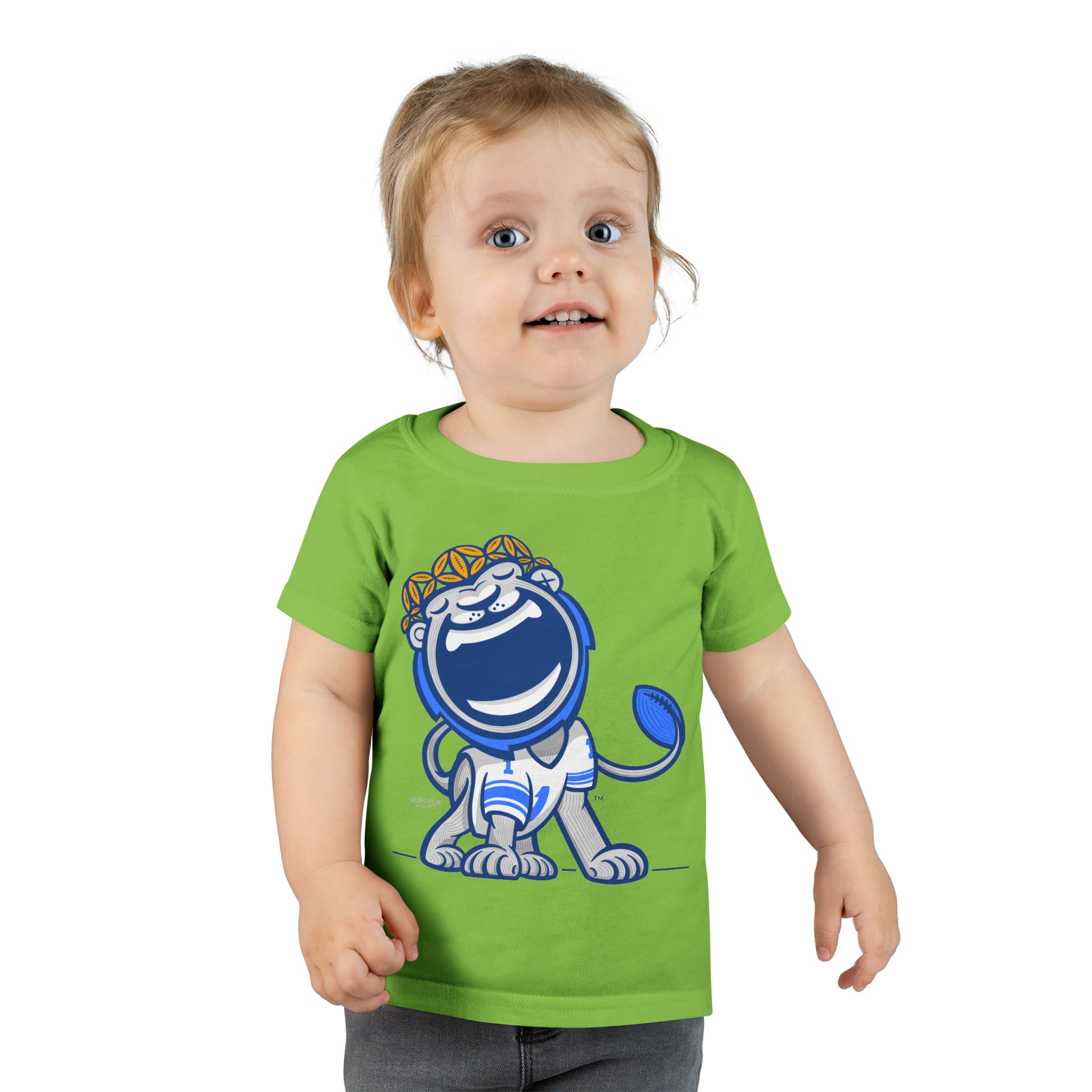 Toddler T-shirt - Away Jersey - Lil' Miss Roary DET Football