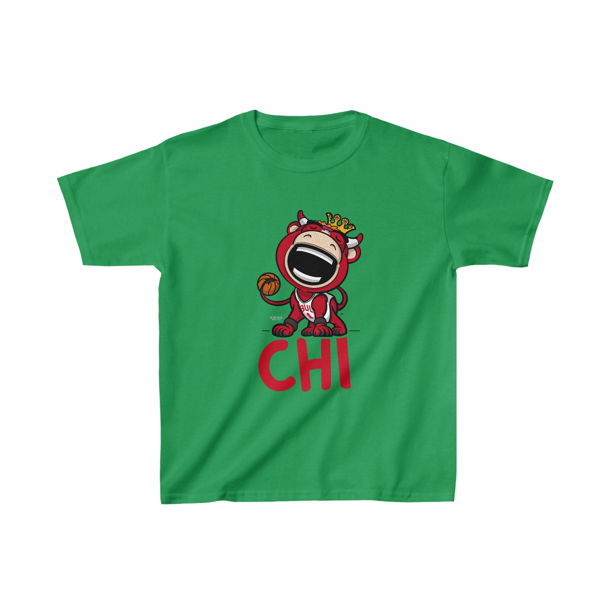 Kids Heavy Cotton™ Tee - CHI - Lil' Benny CHI Basketball