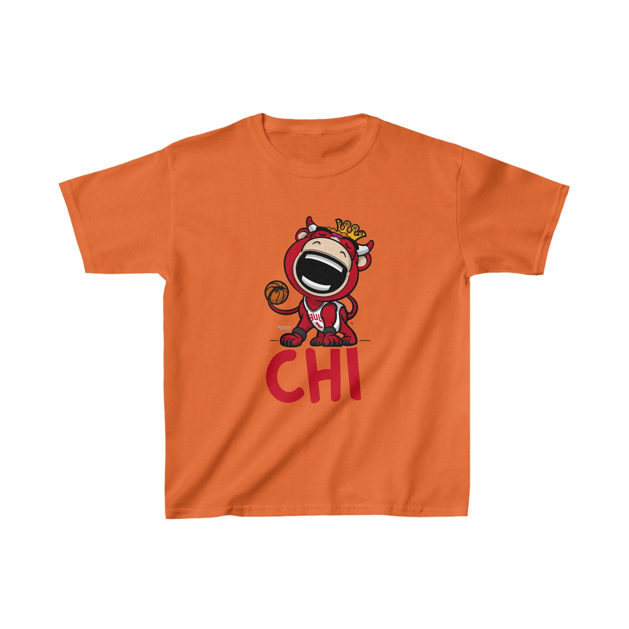 Kids Heavy Cotton™ Tee - CHI - Lil' Benny CHI Basketball