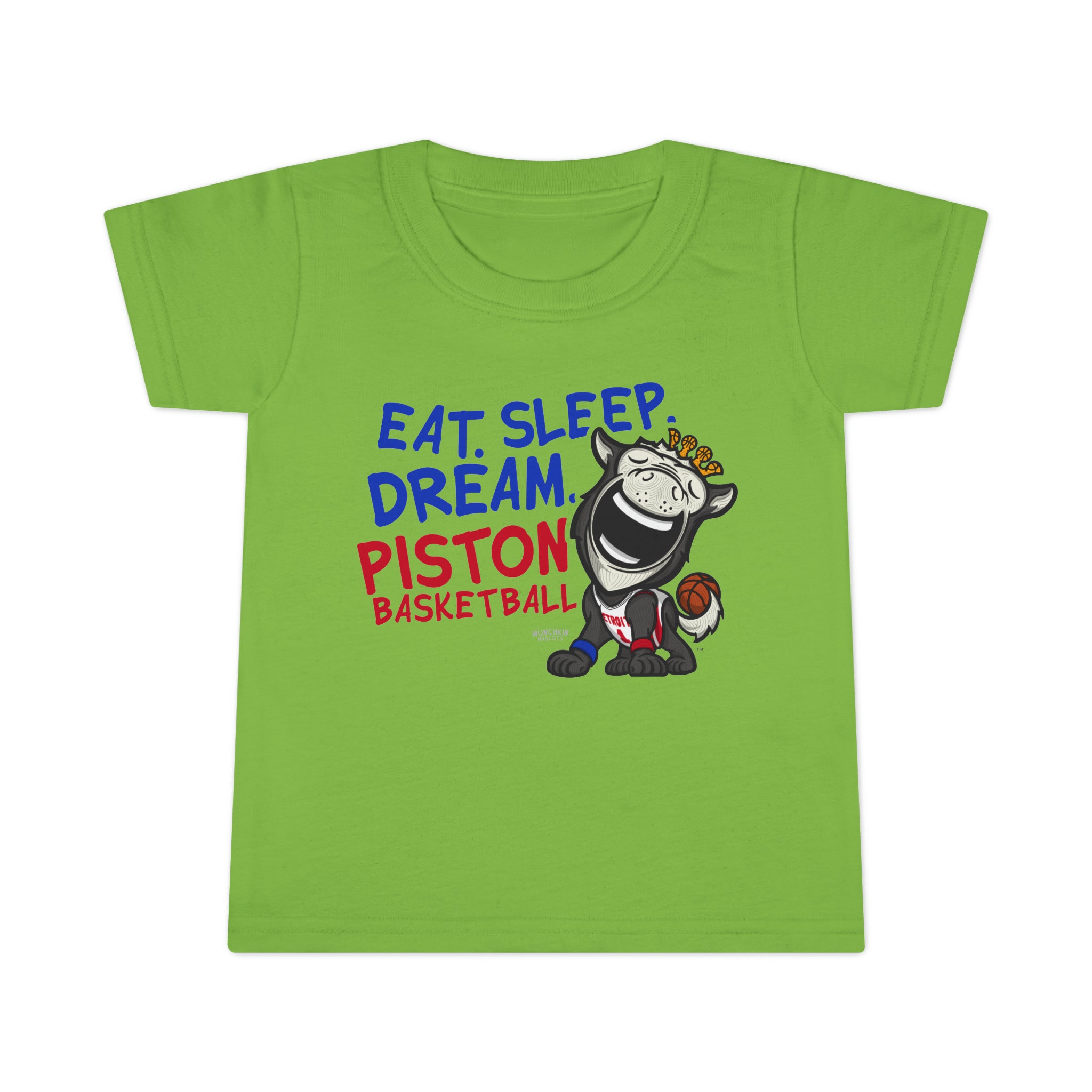 Toddler T-shirt - Eat Sleep Dream - Lil' Hooper DET Basketball