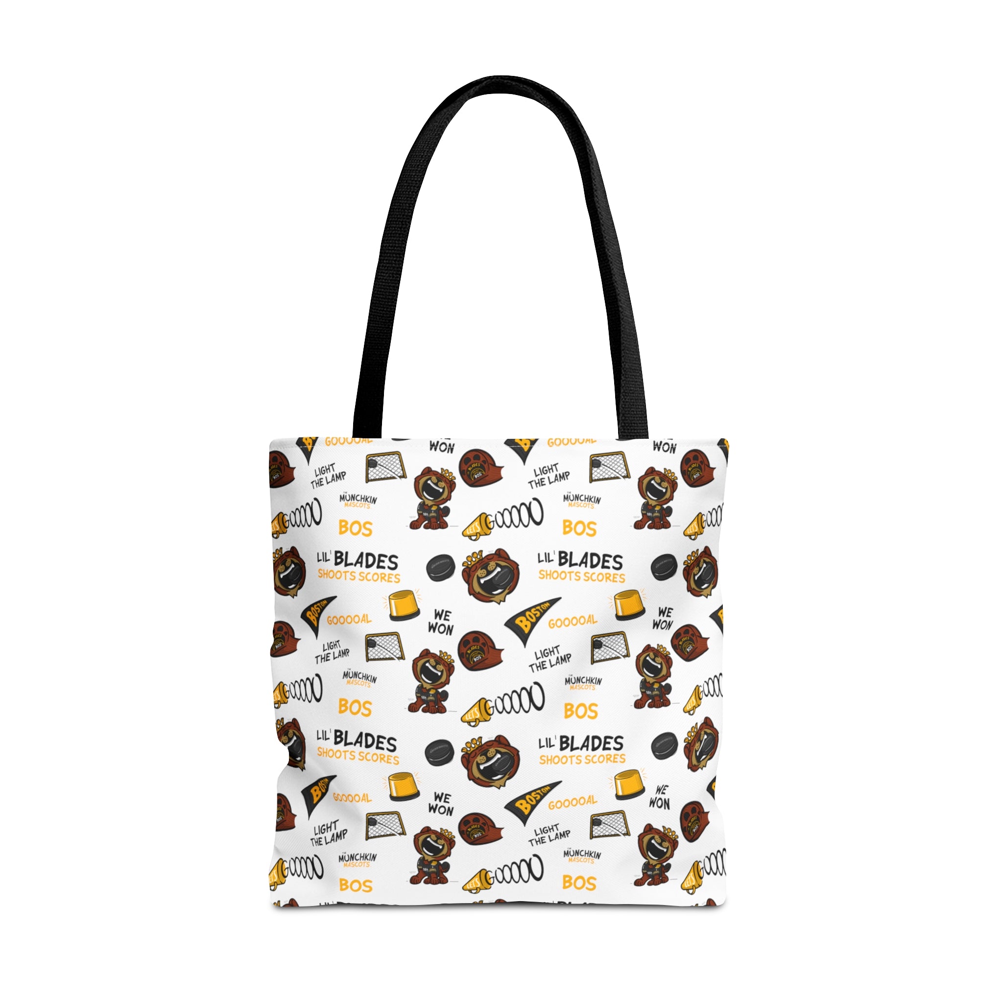 Tote Bag (AOP) - Pattern - Lil' Blades BOS Hockey