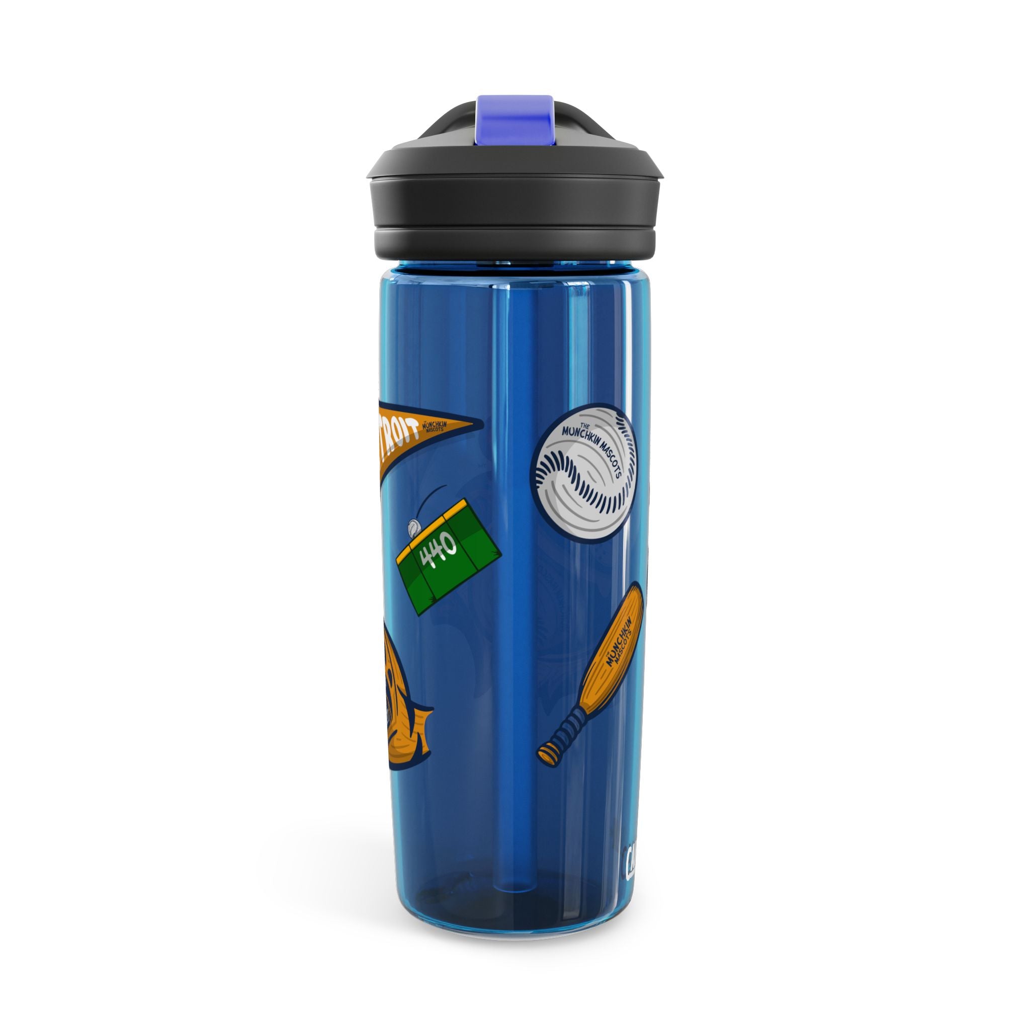 Detroit Baseball CamelBak Eddy® Lil' Paws Water Bottle, 20oz\25oz | Hand-Drawn Art | Gifts for Kids