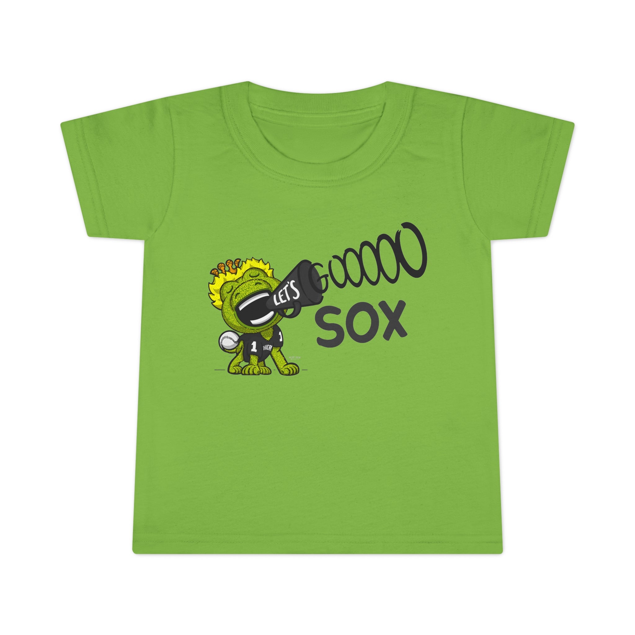 Toddler T-shirt - Lets Go - Lil' Southpaw CHI Baseball