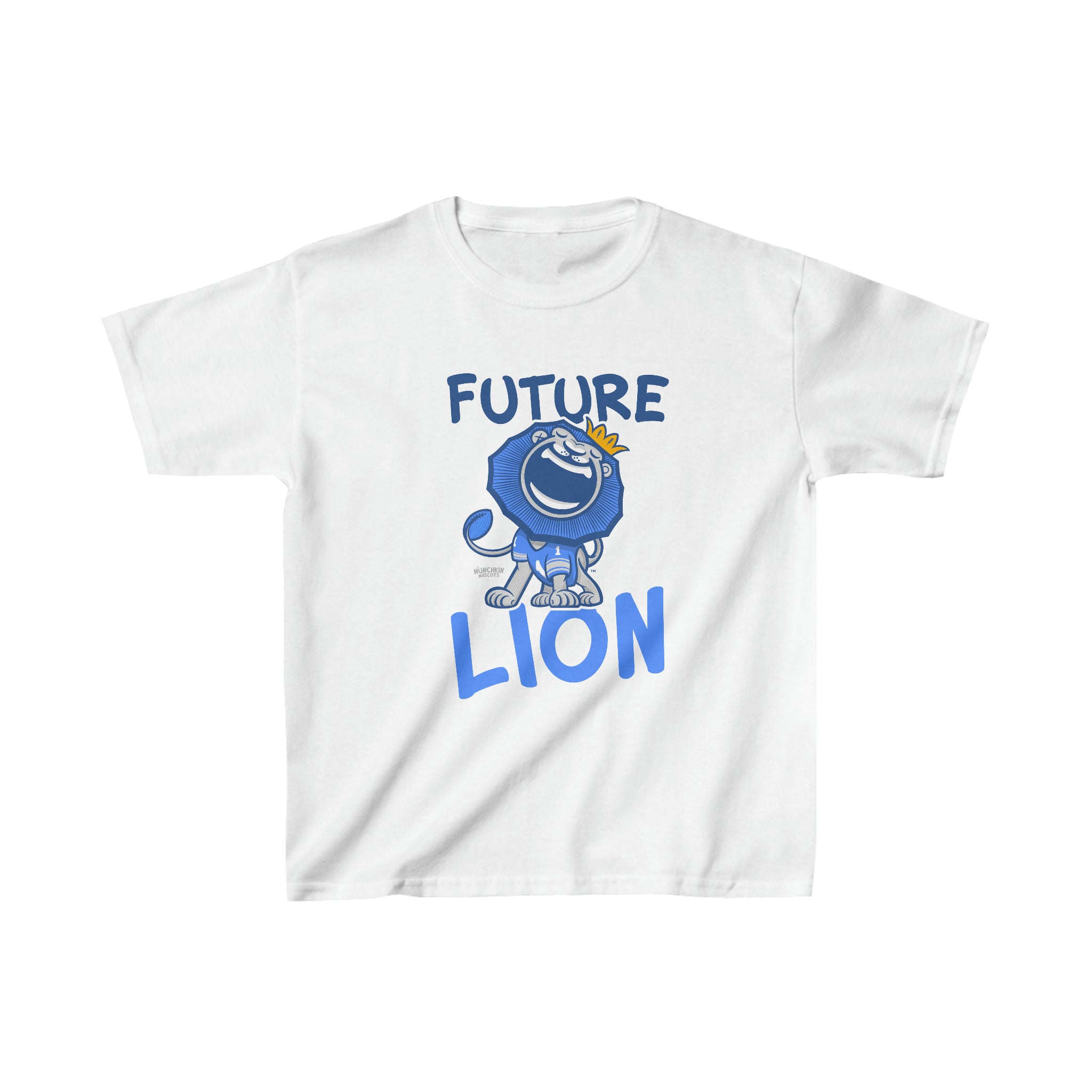 Kids Heavy Cotton™ Tee - Future Lion - Lil' Roary DET Football