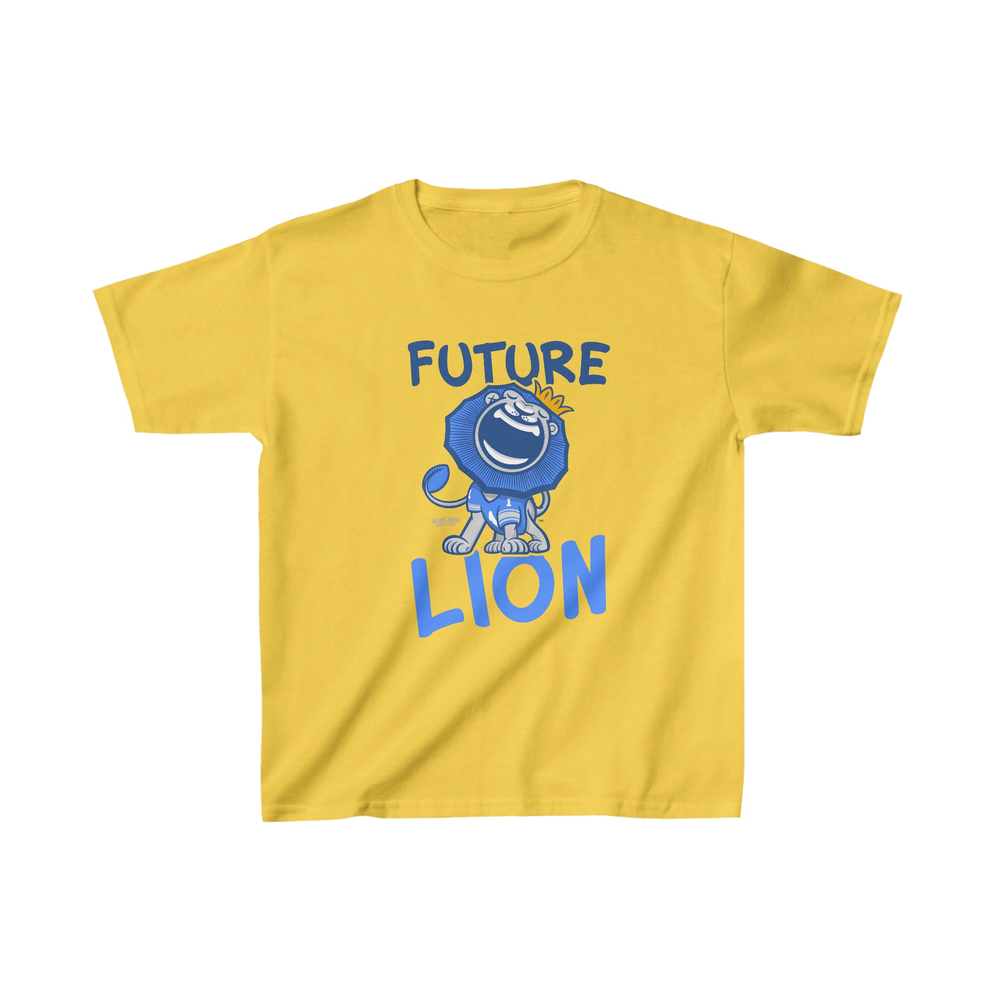 Kids Heavy Cotton™ Tee - Future Lion - Lil' Roary DET Football