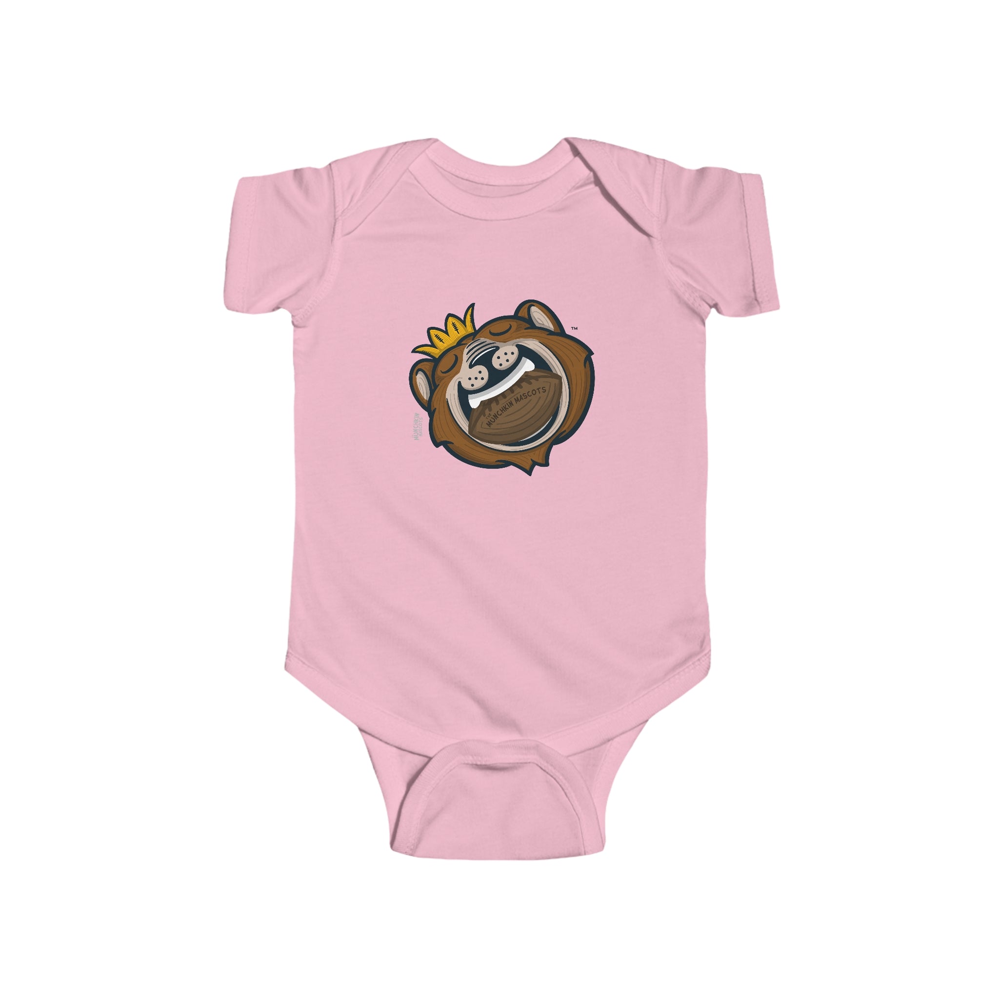 Infant Fine Jersey Bodysuit - Gameball Bite - Lil' Staley CHI Football