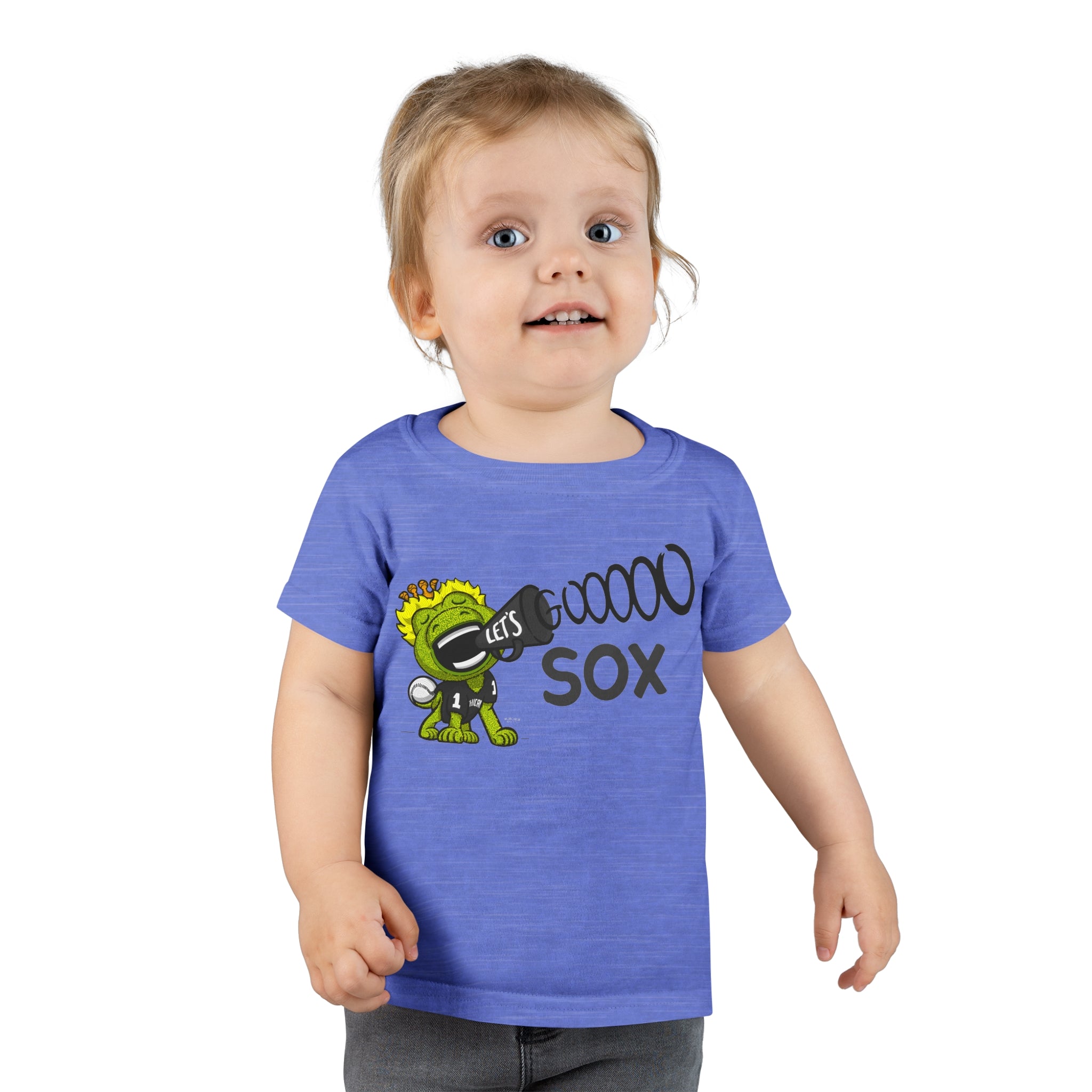 Toddler T-shirt - Lets Go - Lil' Southpaw CHI Baseball