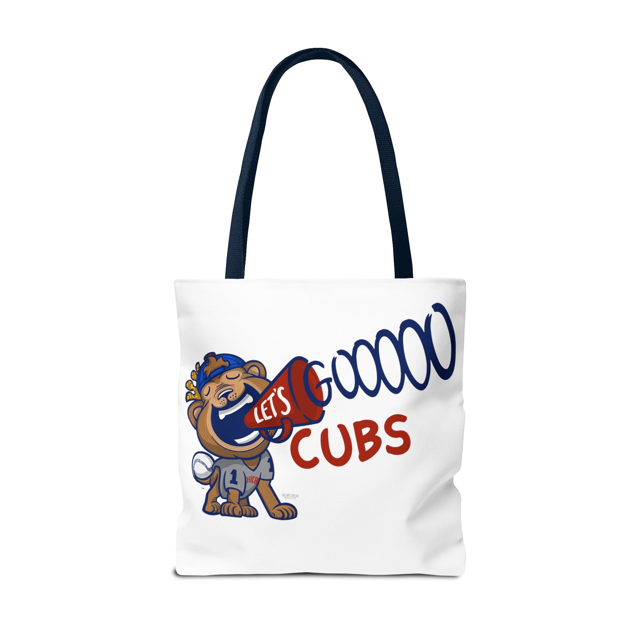 Tote Bag (AOP) - LOVE + Lets Go - Lil' Clark CHI Baseball