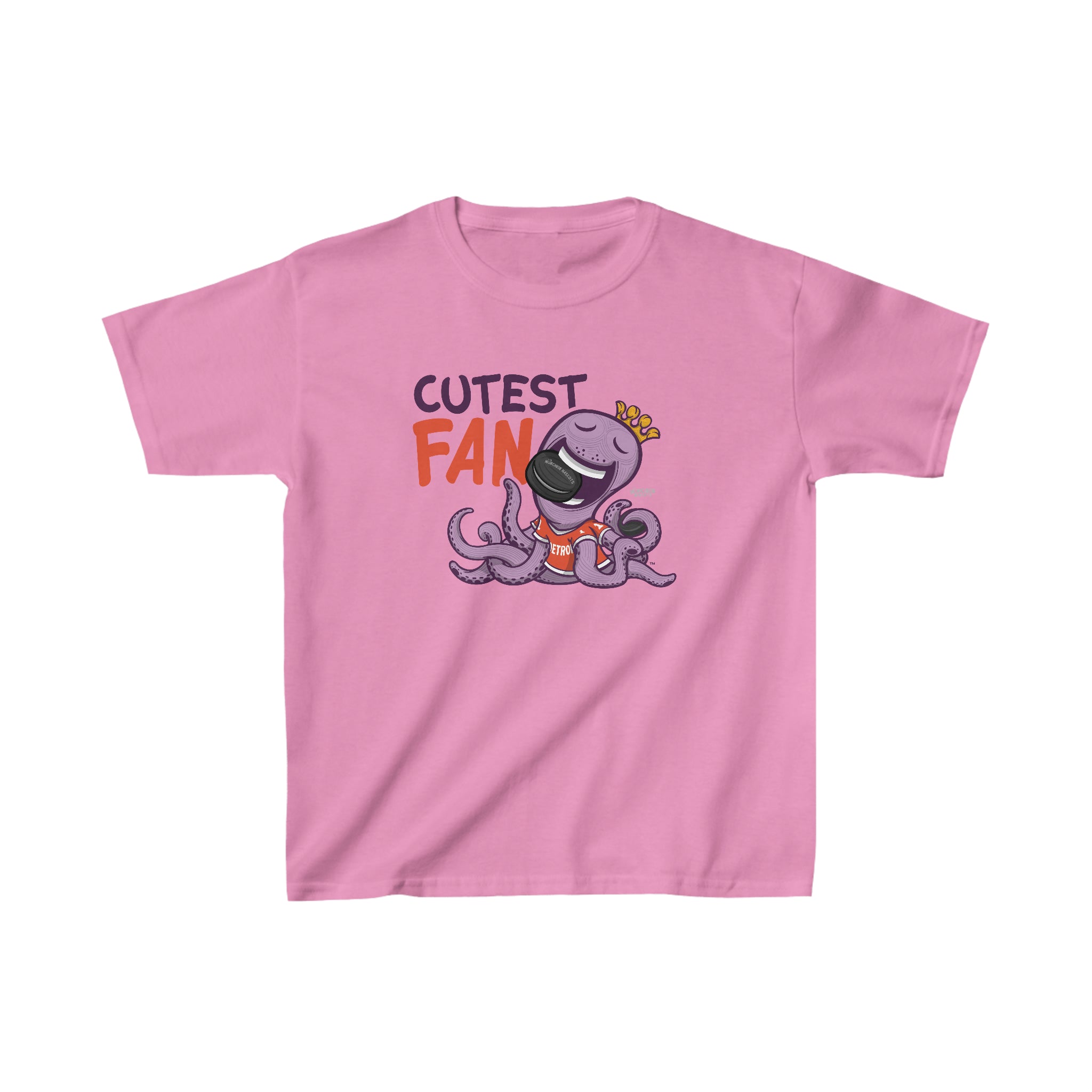 Kids Heavy Cotton™ Tee - Cutest Fan - Lil' Stanley DET Hockey